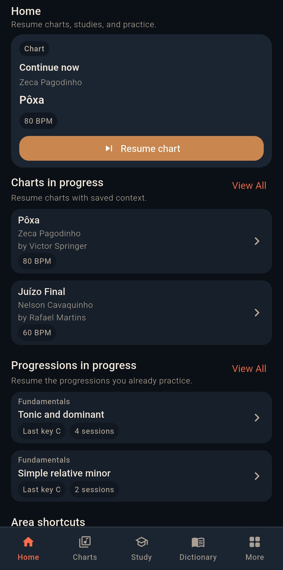 Cavac library in dark mode